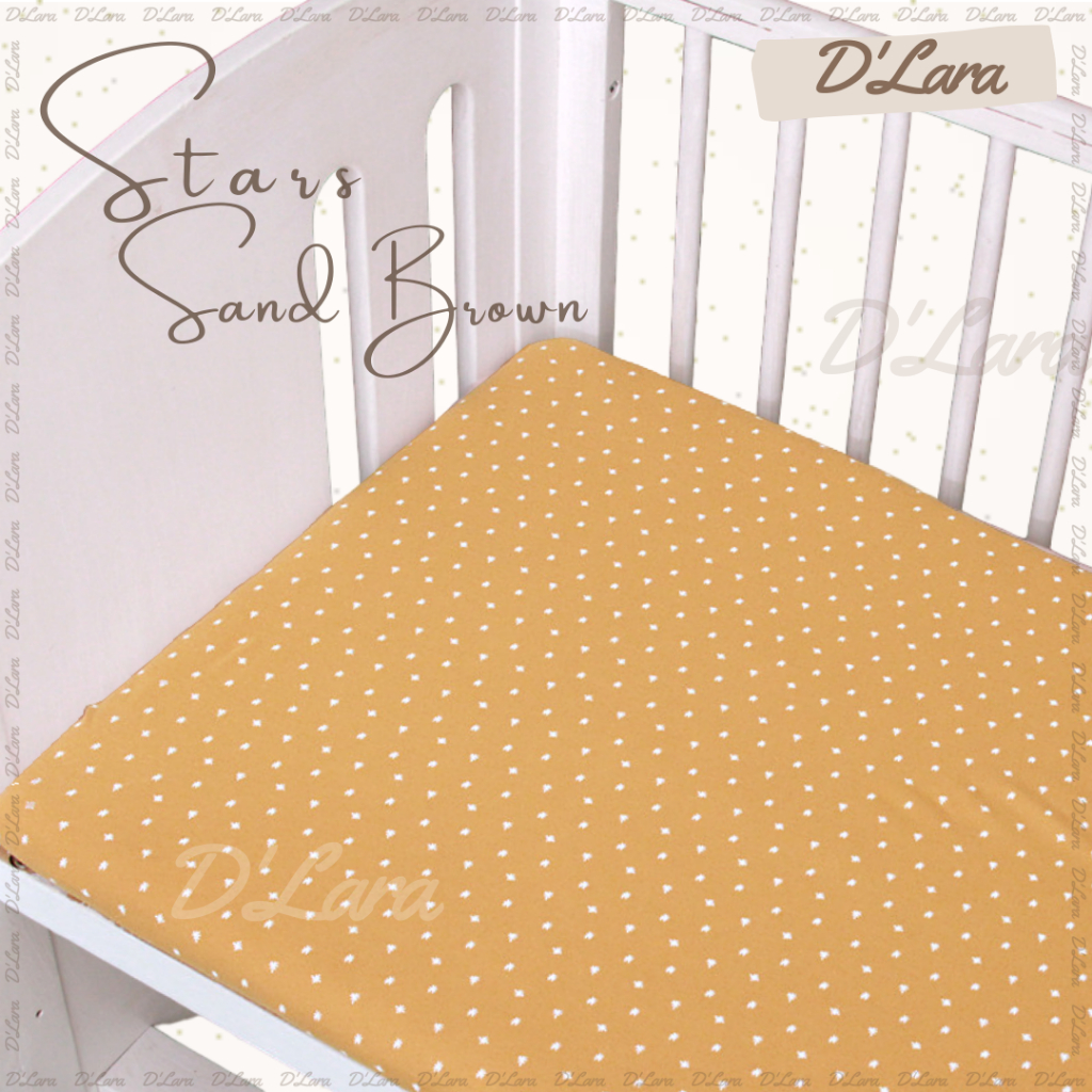 D'LARA Baby bedsheet cotton Sarung tilam baby cot Baby mattress