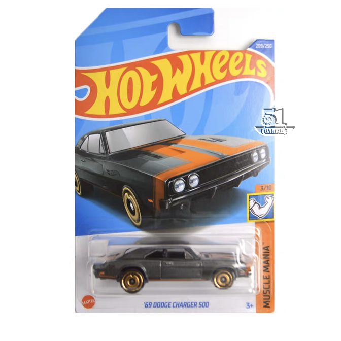 Hot Wheels 69 Dodge Charger 500 | Shopee Malaysia