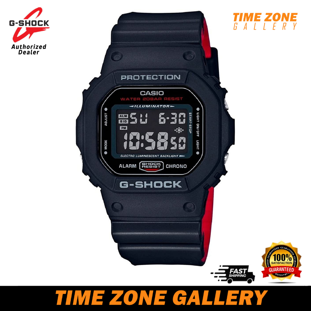 Casio G Shock DW 5600HR Black x Red Heritage Series Men Watch DW 5600HR 1DR DW 5600HR 1 DW 5600HR DW 5600 DW Shopee Malaysia