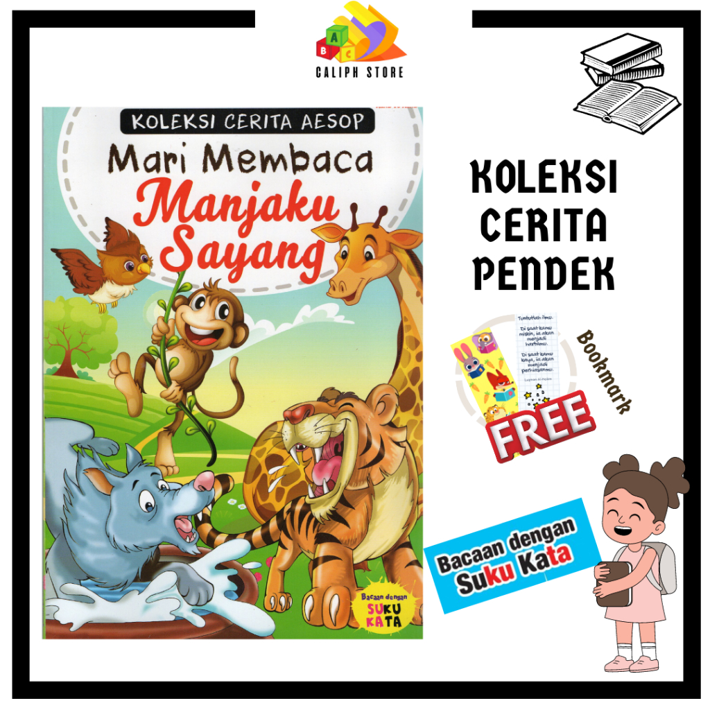 Koleksi Cerita Aesop Mari Membaca Manjaku Sayang | Buku Cerita Kanak ...