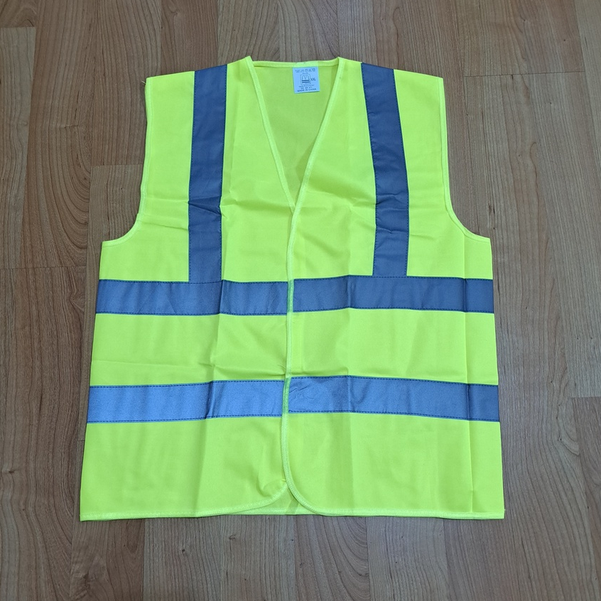 Safety Vest With Visible Reflective Line Jaket Keselamatan Dengan Garis ...