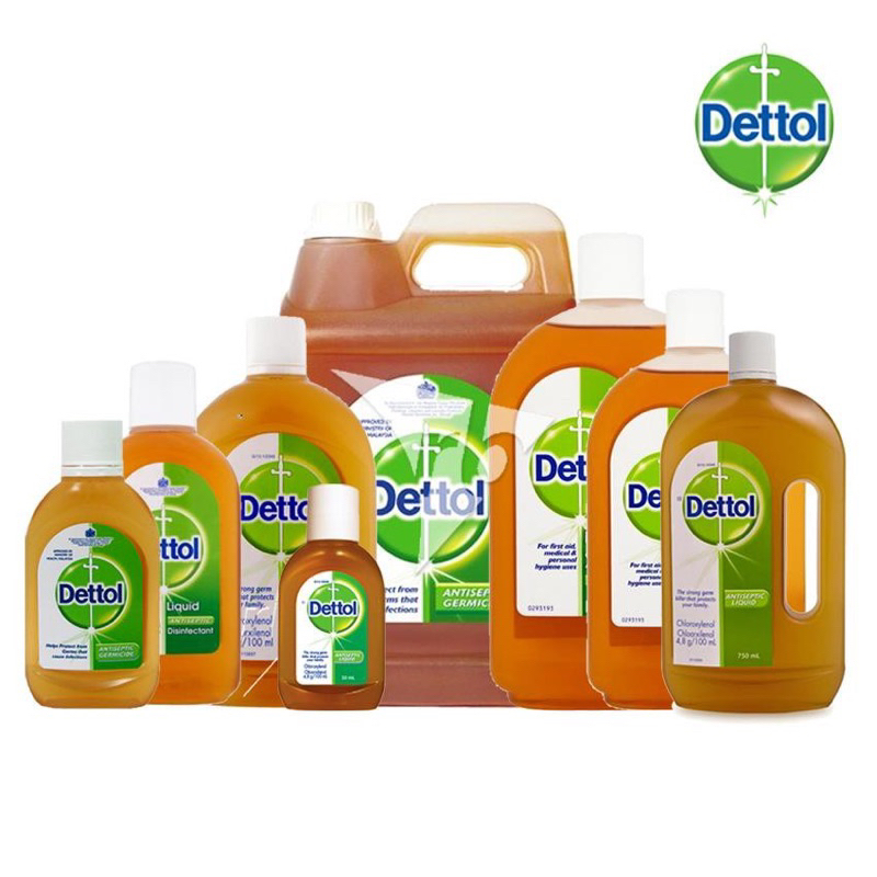 Dettol Brown Antiseptic Liquid 250ml 500ml 750ml 1liter Shopee Malaysia