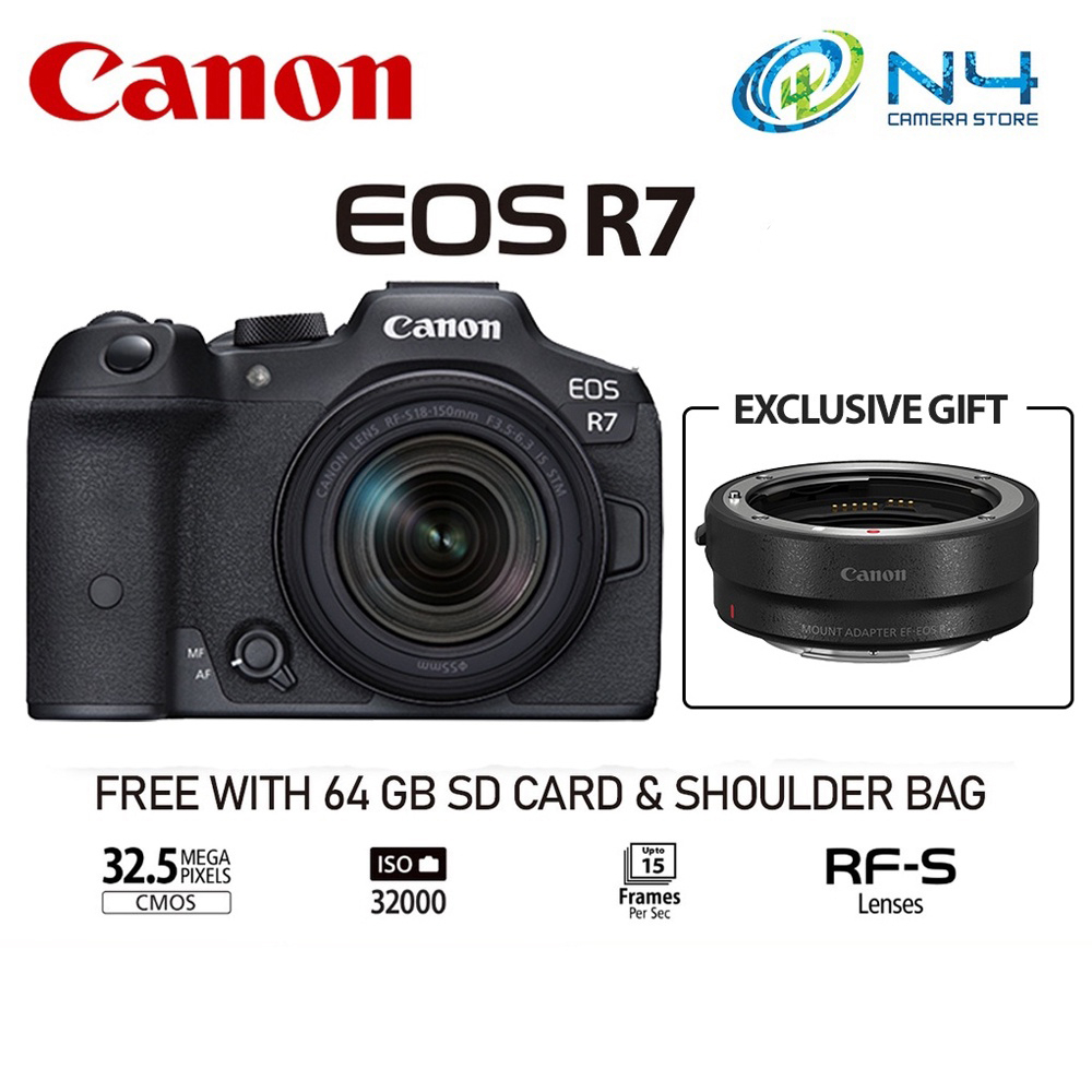 Mirrorless (EOS R) - EOS R7 (Body) - Canon Malaysia