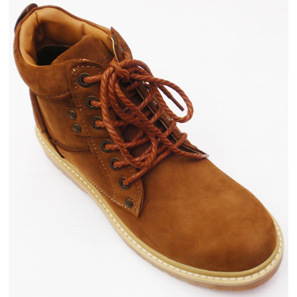 Kickers Men Fashion Leather Boot No.246 Yellow Shopee Malaysia