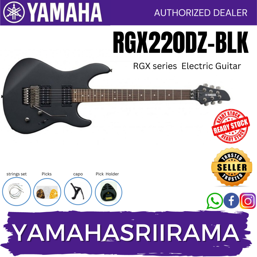 YAMAHA RGX220DZ Electric Guitar (RGX220 RGX 220DZ) Shopee Malaysia