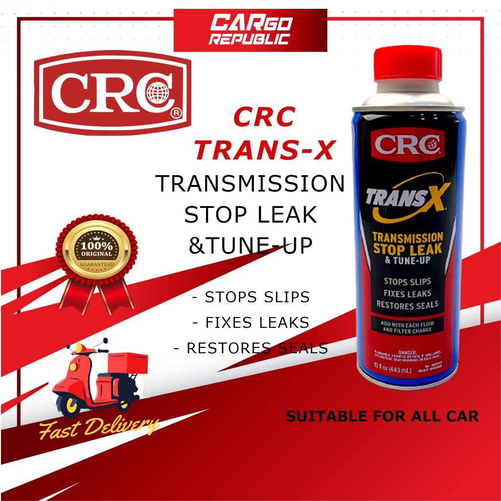 CRC TRANSX AUTO TRANSMISSION Stop Leak & Tuneup (443ML) Shopee Malaysia
