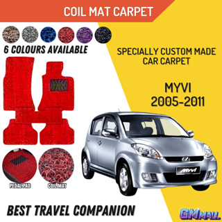 Car Carpet Perodua Axia Bezza Viva Myvi Kancil Kenari Kelisa Lagi Best 12mm Coil Mat Karpet Lapik Keta Slot Sho Malaysia