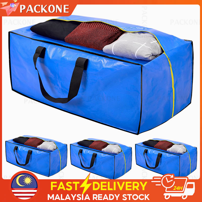 PACKONE 🔥Beg Besar Carrier Bag Moving Bag 86L Extra Large Storage Bag ...