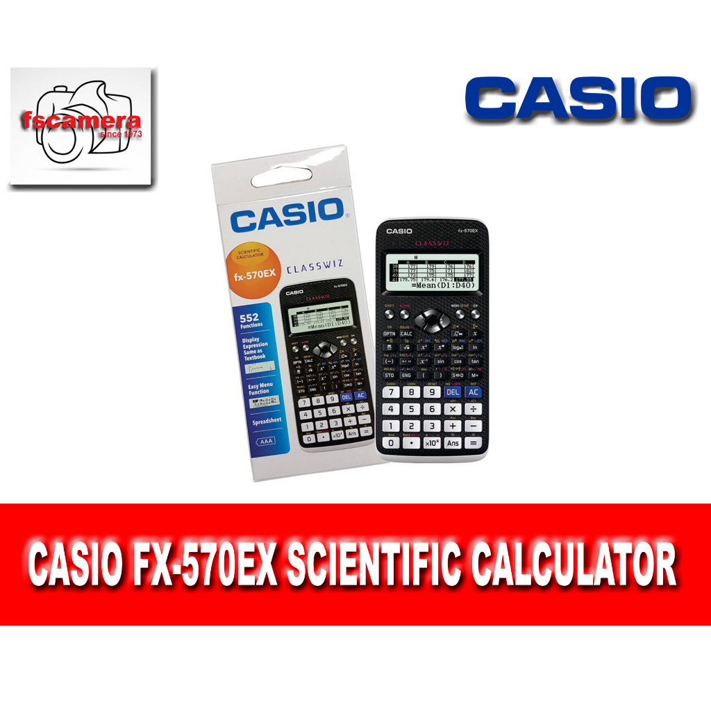CASIO fx570EX Scientific Calculator Shopee Malaysia