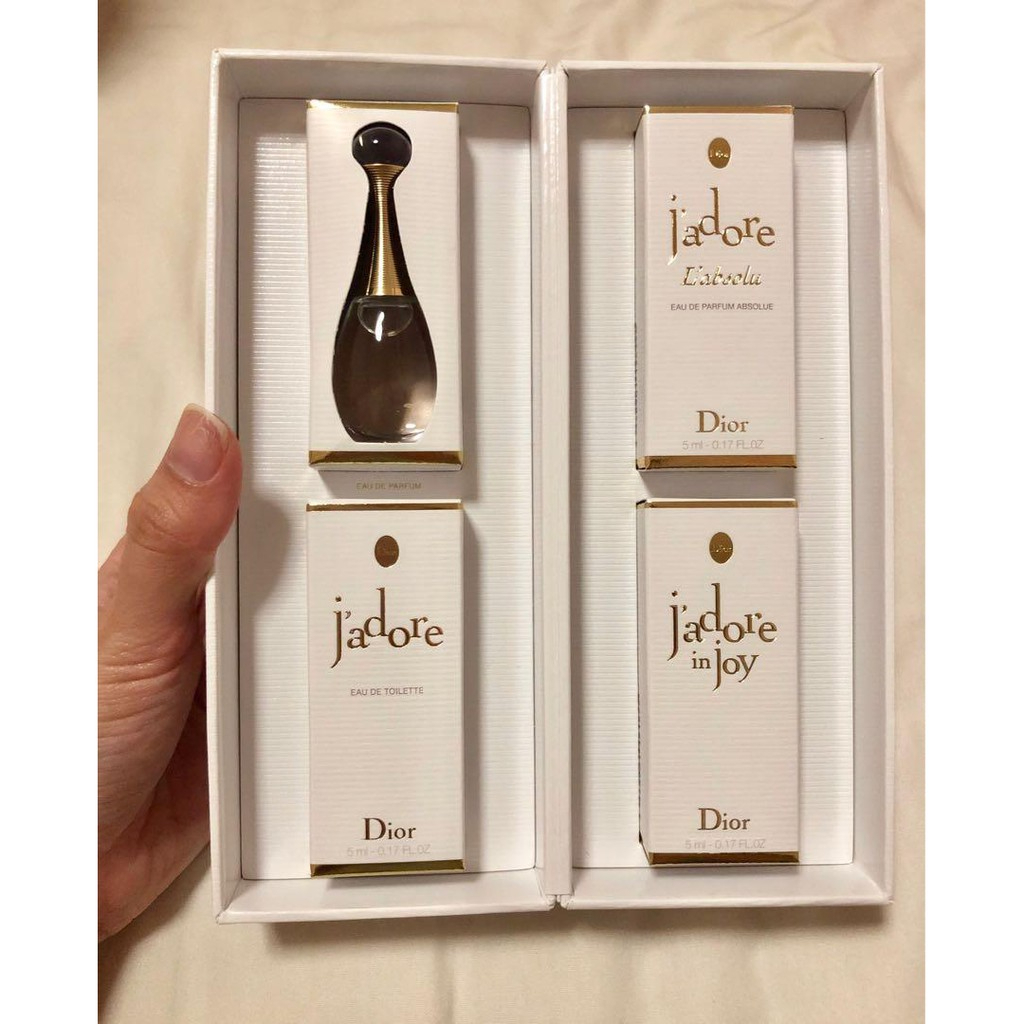 Christian Dior Jadore Perfume Gift Set 4in1 4x5ml For Women Untuk