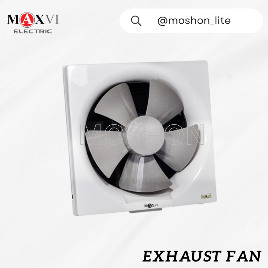 Maxvi 8” 10” 12” Wall Exhaust Ventilation Fan / Kipas Pengudaraan ...