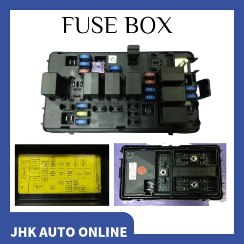 FUSE BOX WITH FUSE ORIGINAL PROTON SAGA BLM FLX FL(MANUAL) | Shopee ...