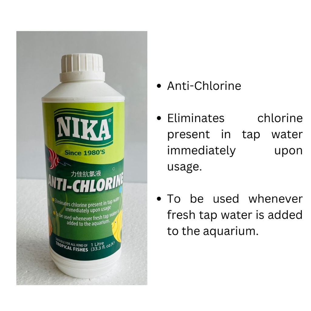 Nika AntiChlorine 1 Litre Shopee Malaysia
