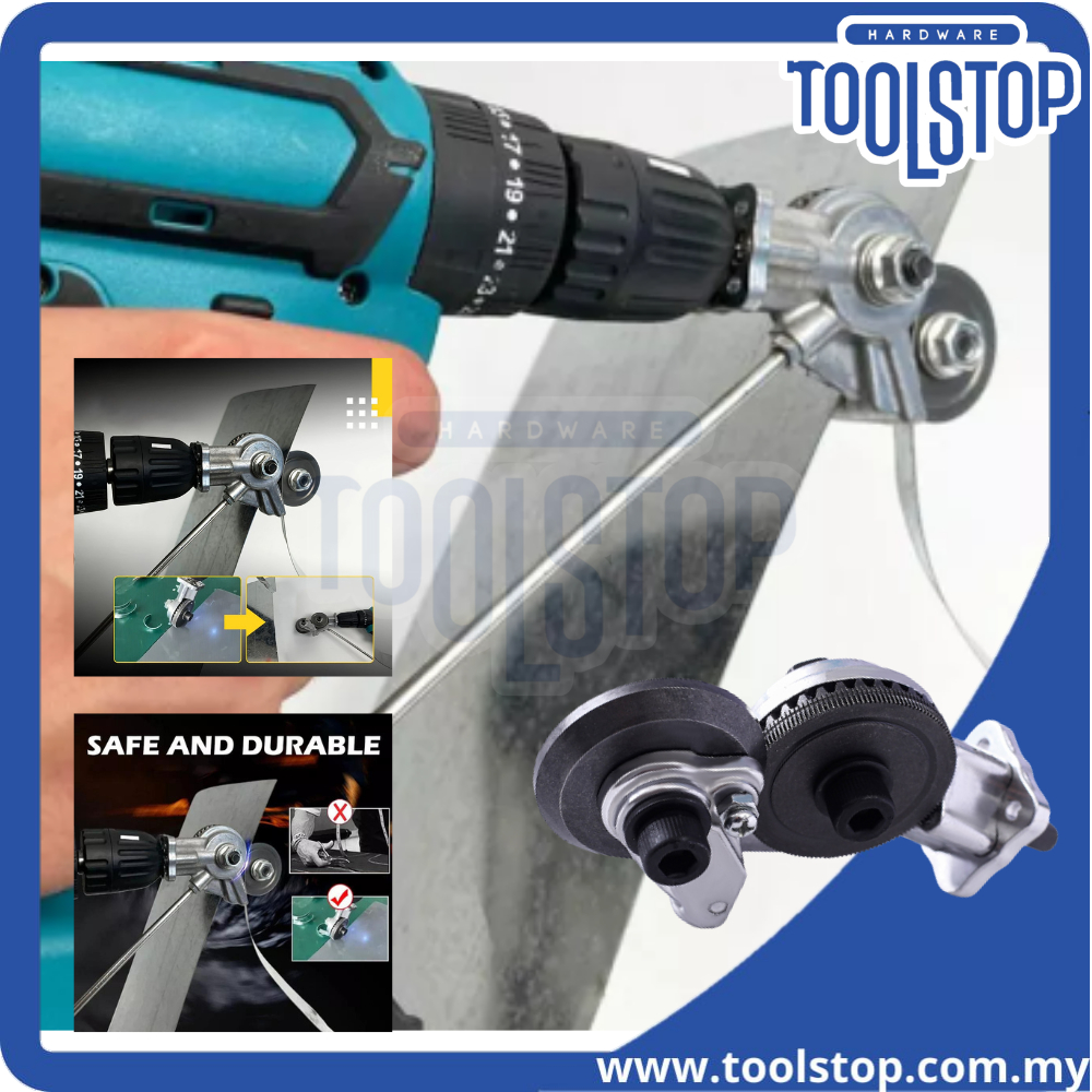 ELECTRIC DRILL METAL PLATE CUTTER/ REFITTING PLATE SHEARS/ METAL PLATE SHEARING Shopee Malaysia