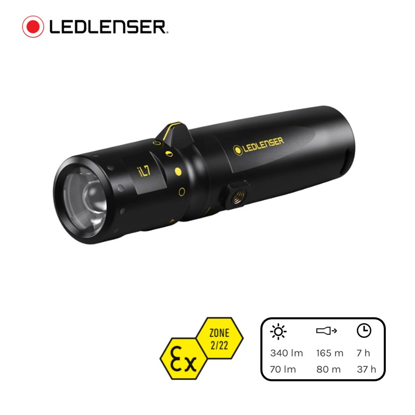 Ledlenser EX7 & iL7 (3x AA Batteries) / EX7R & iL7R (Rechargeable ...