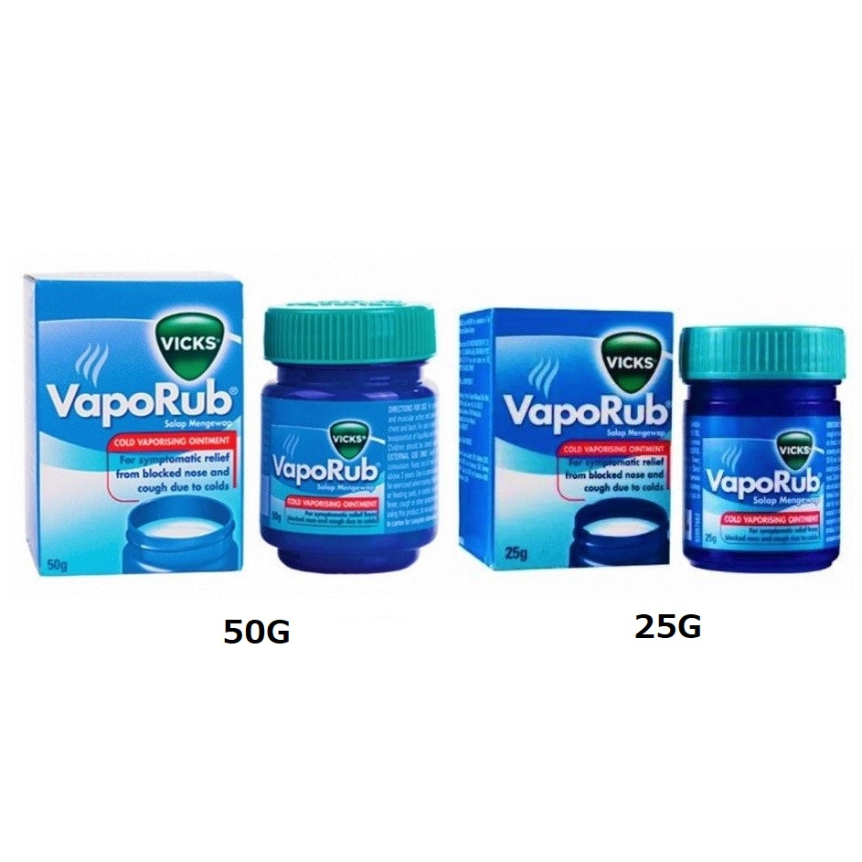 [READY STOCK!] Vicks VapoRub Cold Vaporising Ointment For Relief From