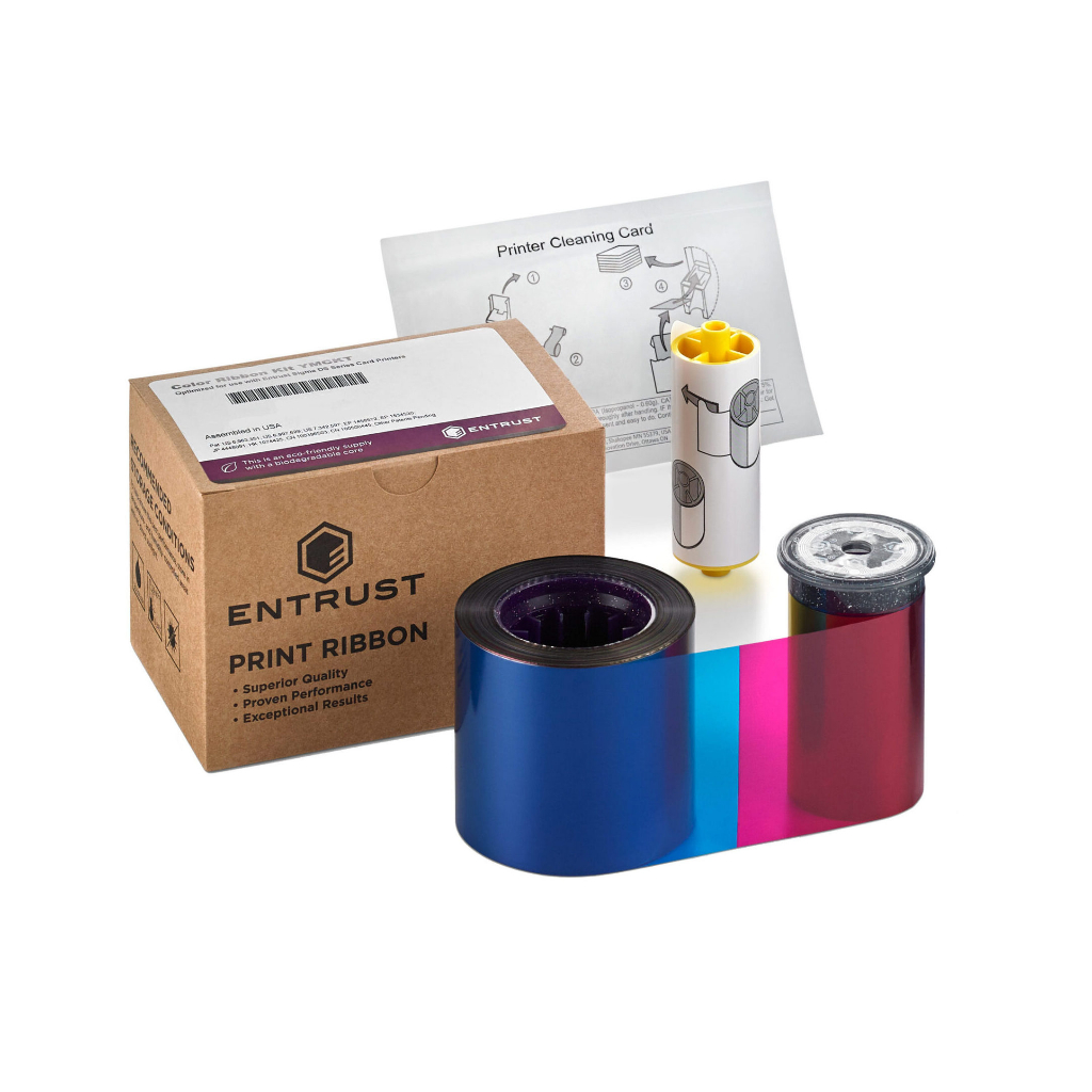 Entrust Sigma Card Printer Ribbons - Entrust Sigma YMCKT Color Ribbon ...