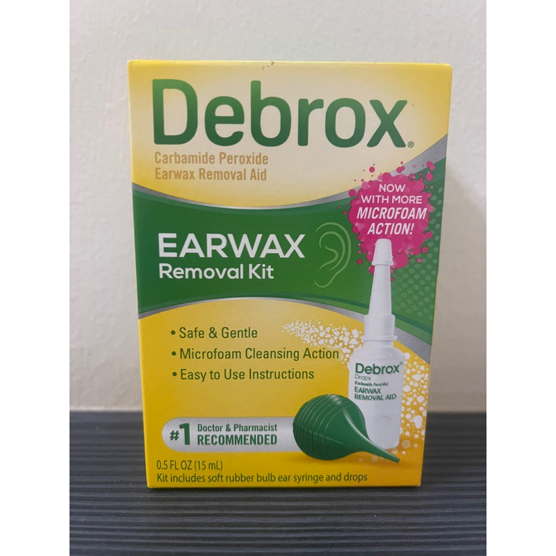 Debrox Earwax Removal kit exp12/24 Shopee Malaysia