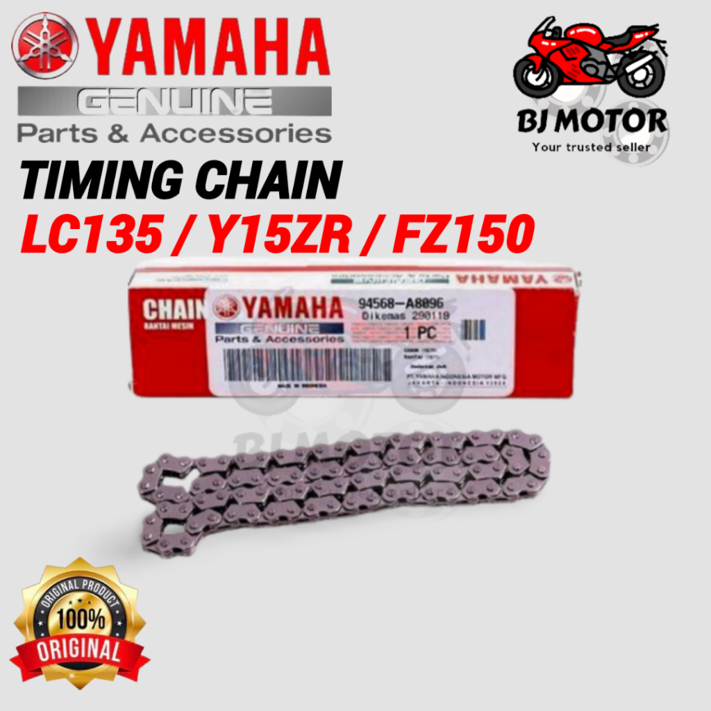 YAMAHA LC135 Y15 Y15ZR LC LC NMAX N MAX TIMING CHAIN 100 ORIGINAL YAMAHA 94568A8096 Shopee