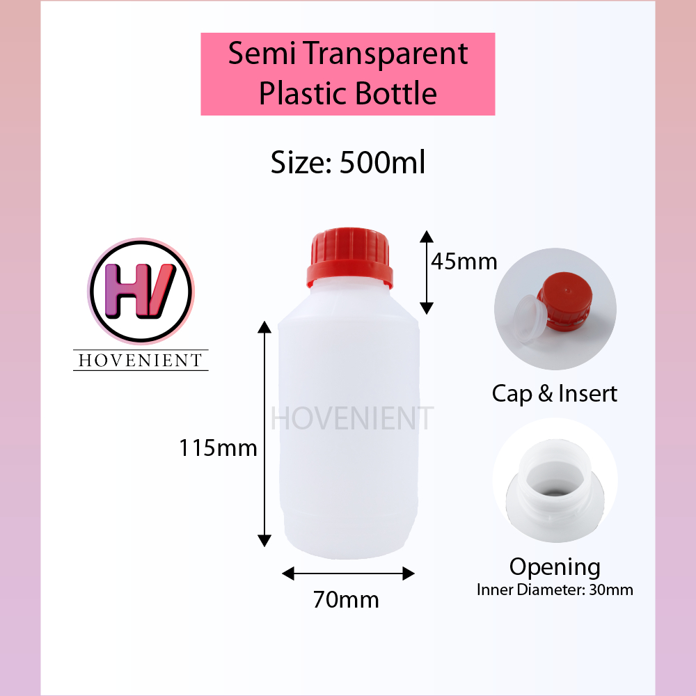 [BULK PURCHASE 60pcs] HDPE Bottle / HDPE Plastic Bottle / Heavy Duty ...
