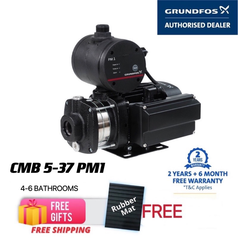 Grundfos CMB537PM1 Water Pump Shopee Malaysia