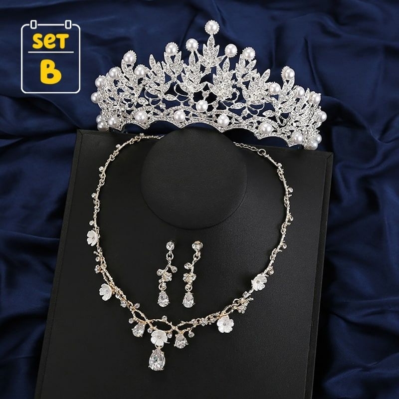 Crown Bridal Crown Pengantin Crown Nikah Crown Crown Tunang Crown Wedding Shopee Malaysia