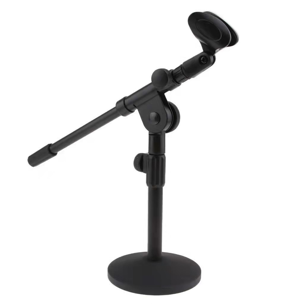 Round Base Desktop Microphone Stand TS-08D | Shopee Malaysia