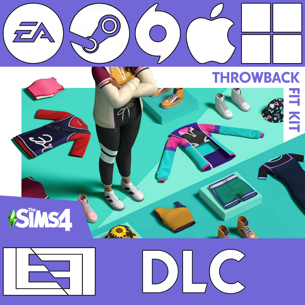 The Sims 4: Throwback Fit Kit [Mac/Win][Online][EA/Steam/Epic] | Shopee ...