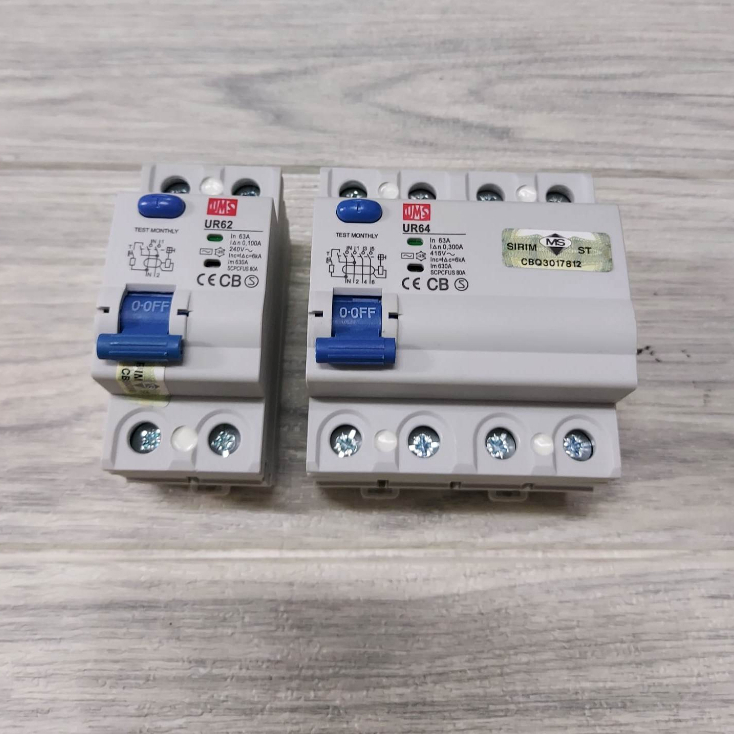 ELECTRICAL BOX ELCB Single/Three Phase UMS ELCB 63A Miniature Circuit