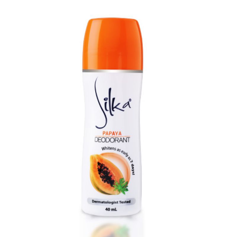 Silka Deodorant (Memutihkan Ketiak, Menyerap Bau, Whitening, Body Odor