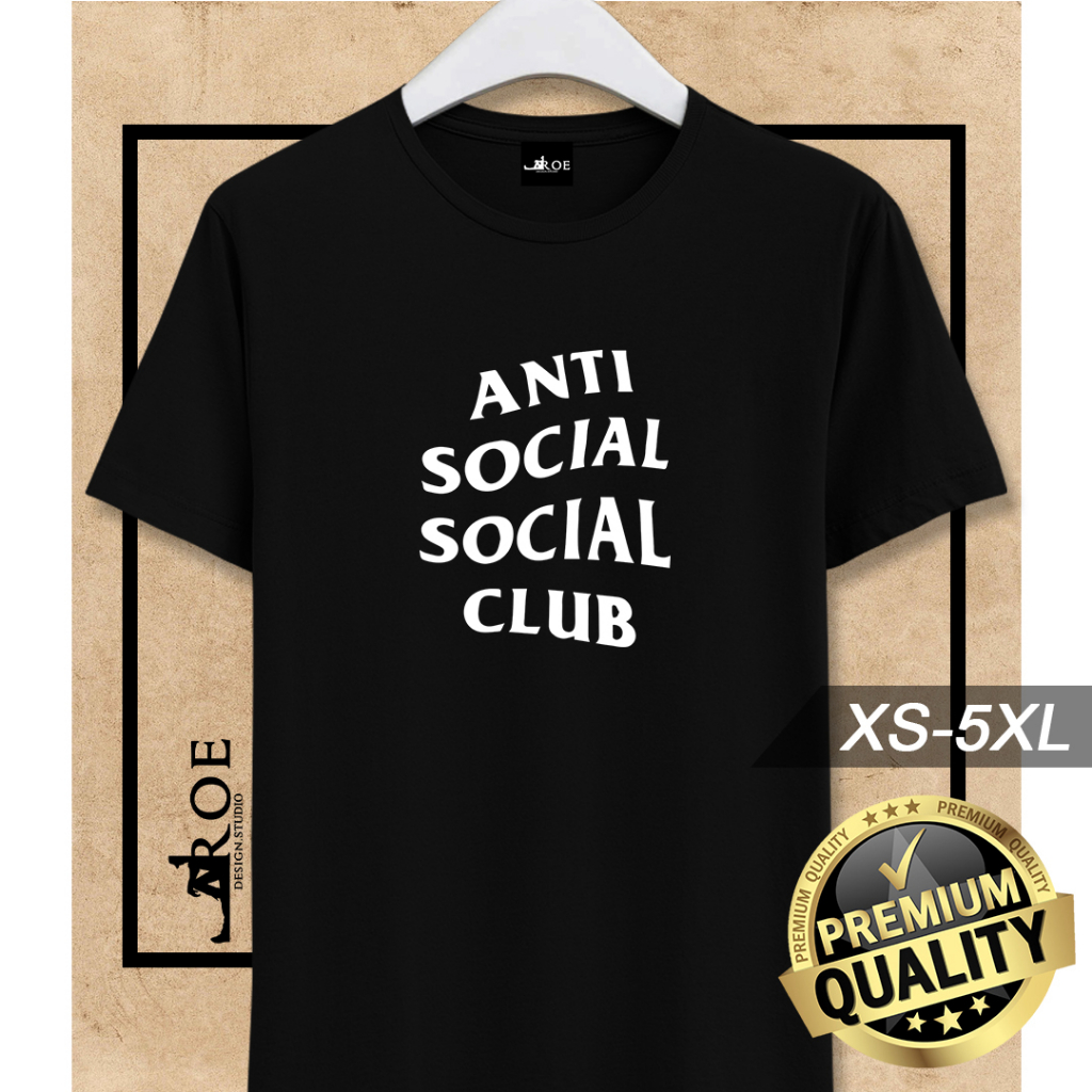 Anti social social club hotsell shirt amazon