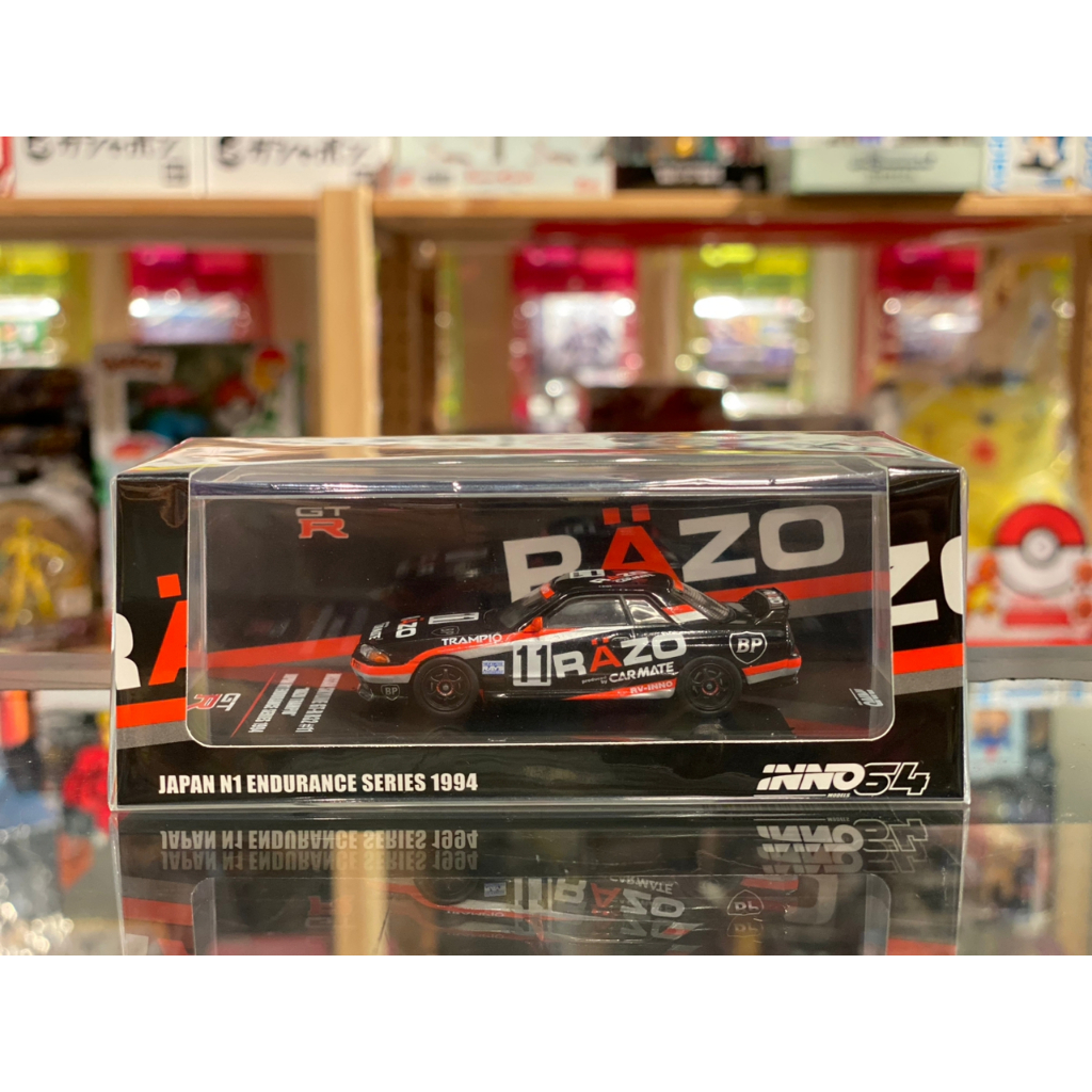 IN64-R32-RAZO INNO64 1/64 DIE-CAST NISSAN SKYLINE GT-R (R32) #11 