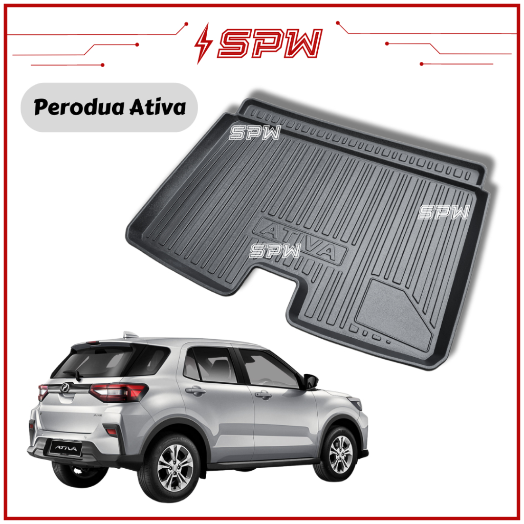 Perodua Ativa (20212022) Boot Tray Rear Trunk Cover Rear