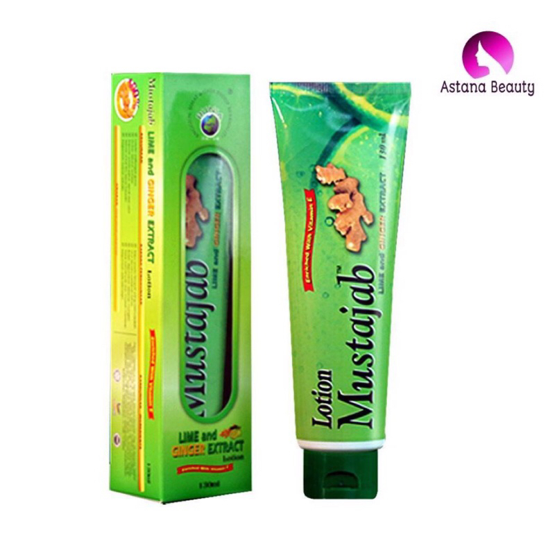 LOSYEN MUSTAJAB PATI HALIA LIME AND GINGER EXTRACT HIJAU (130ML ...