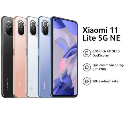 Xiaomi Mi 11 Lite 5G NE Smartphone (8GB+256GB) 90Hz AMOLED 6.55" | 1 ...