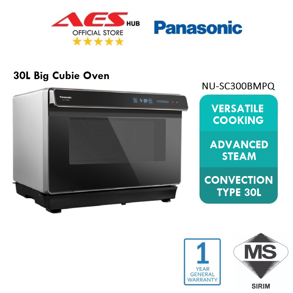 Panasonic NU-SC300 Cubie Oven 30L with 30 Menu & Superheated steam ...