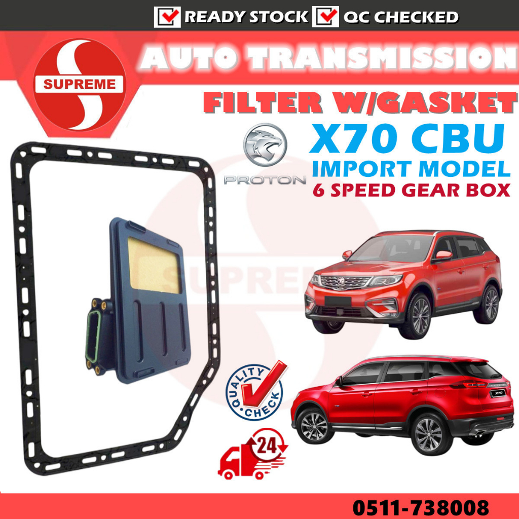 S2U Auto Transmission Filter ATF Proton X70 CBU Import Model 6 Speed ...