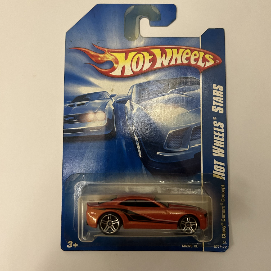 Hot Wheels Chevy Camaro Concept | HOT WHEELS STARS | Orange | 1:64 ...