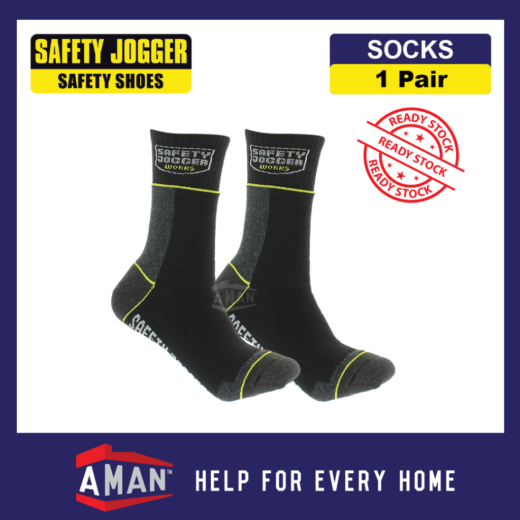 Safety Jogger Quick Dry Work Socks Heavy Duty Stocking 1 Pairs | Shopee ...