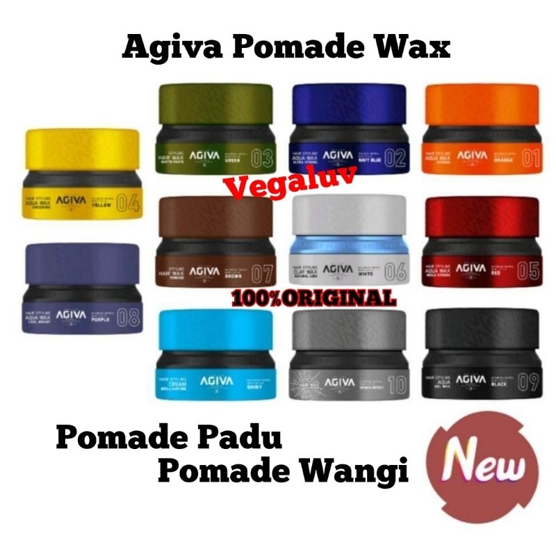 Agiva Pomade Wax0110 Series Hair wax Pomade Shopee Malaysia