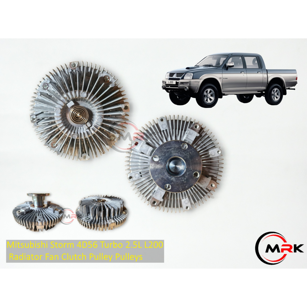 Mitsubishi Storm 4D56 Turbo 2.5L L200 Radiator Fan Clutch Pulley ...