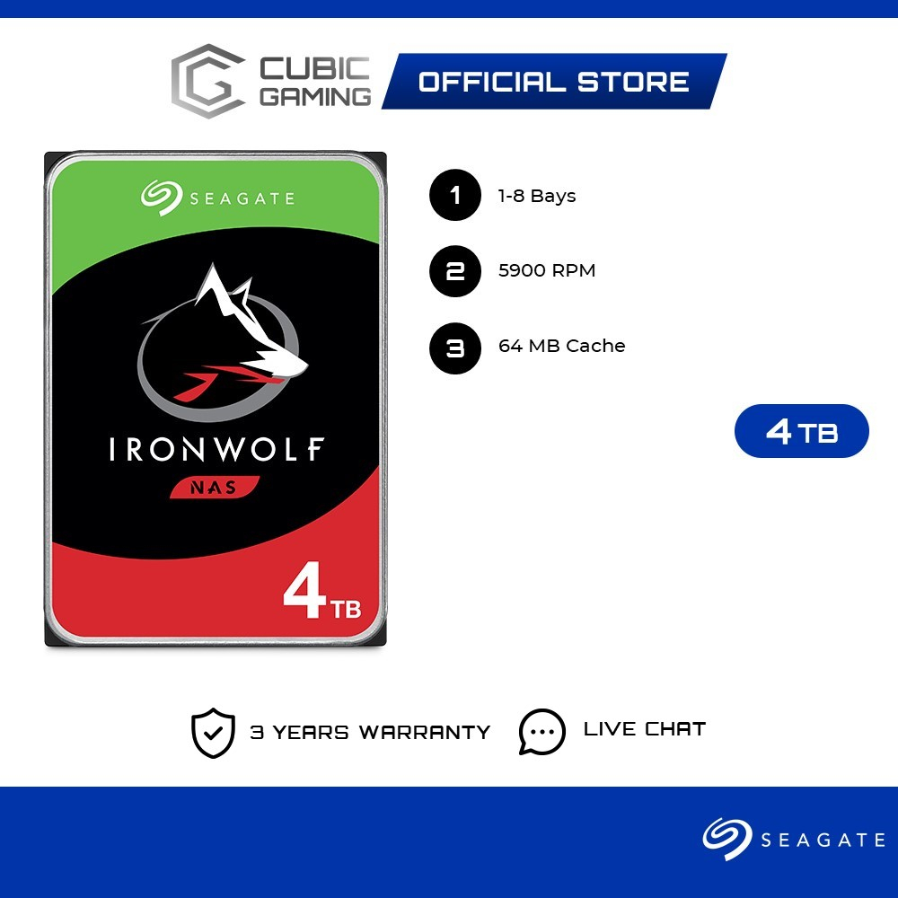 Seagate Ironwolf NAS 3.5