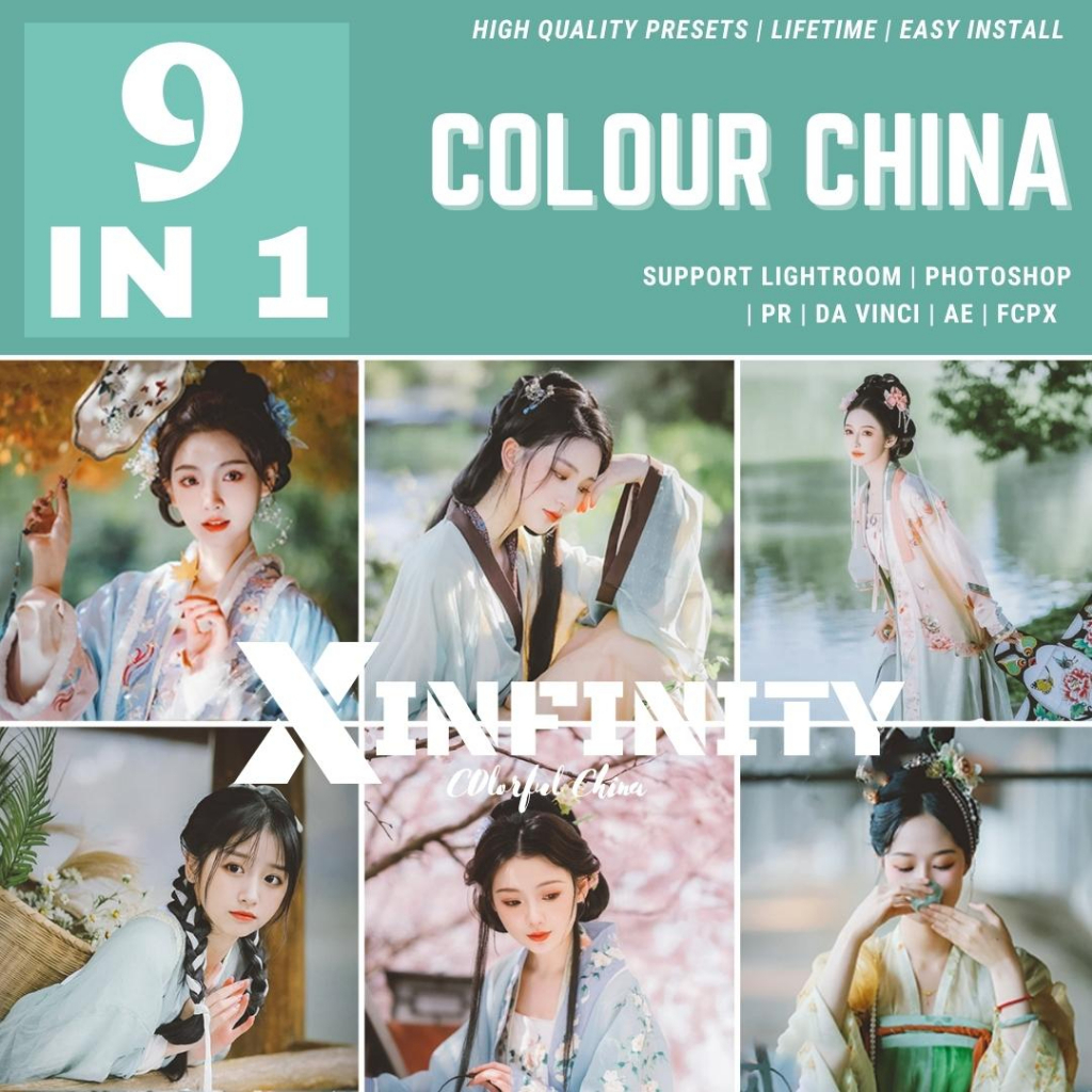 Colourful China Lightroom presets Adobe Photoshop preset Lightroom ...