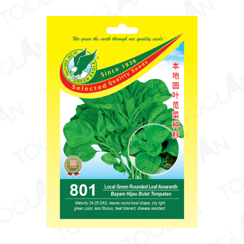 local-green-rounded-leaf-amaranth-seeds-benih-bayam-daun-hijau-bulat