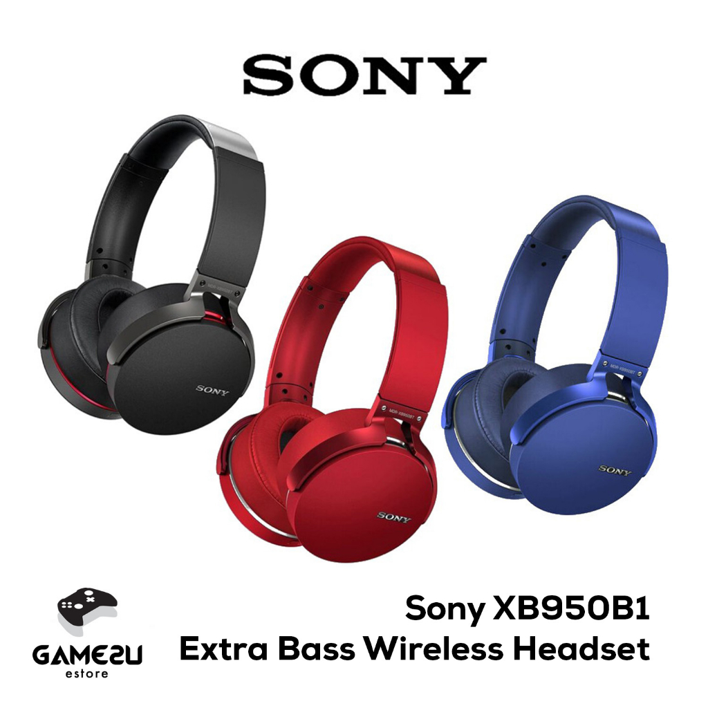 Sony xb950b1 extra bass wireless headphones with best sale app control