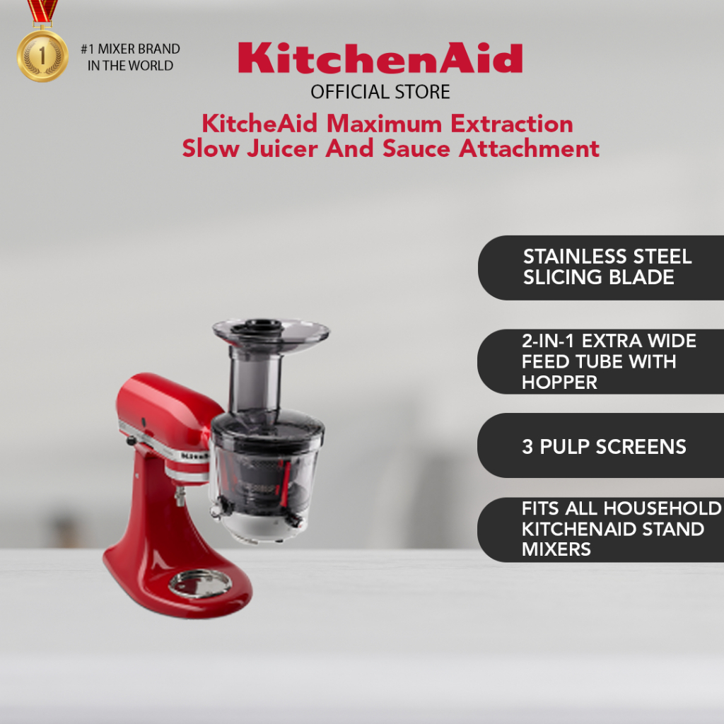 Kitchenaid juicer and sauce attachment best sale