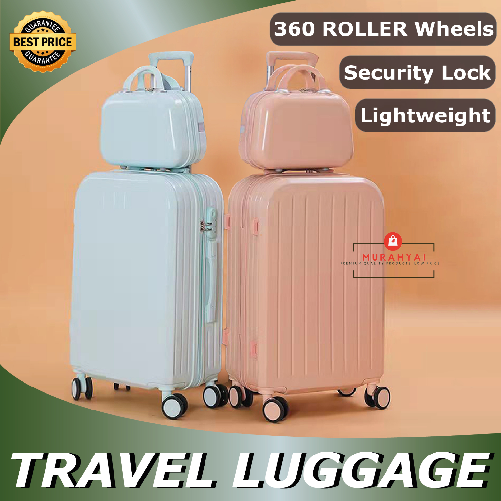 Travel Luggage bag bagasi murah beg travel 20 22 24 26 30 inch tsa