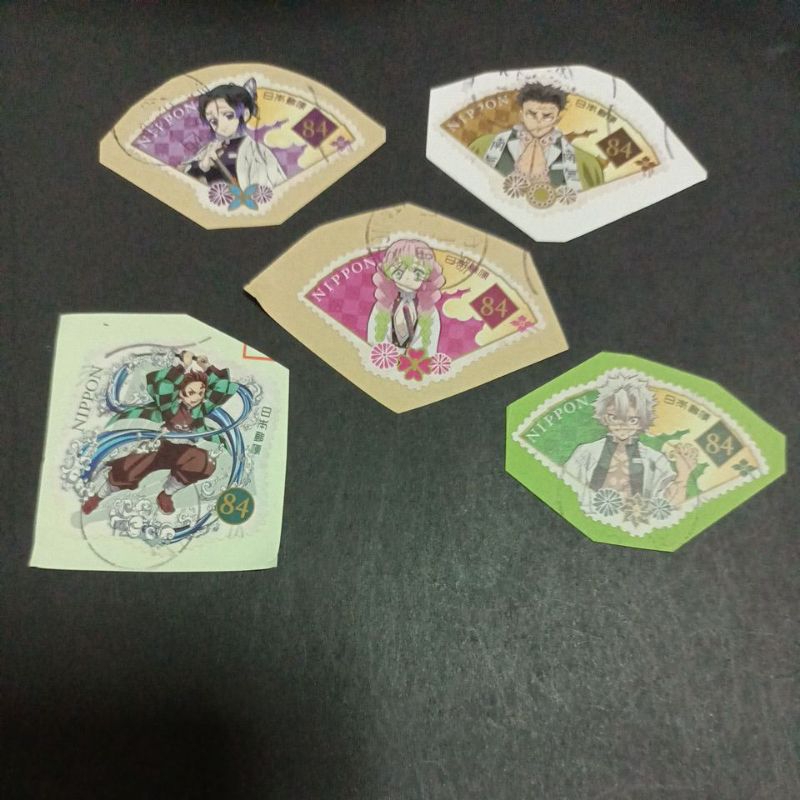 S1482 Japan anime stamps (5V) Shopee Malaysia