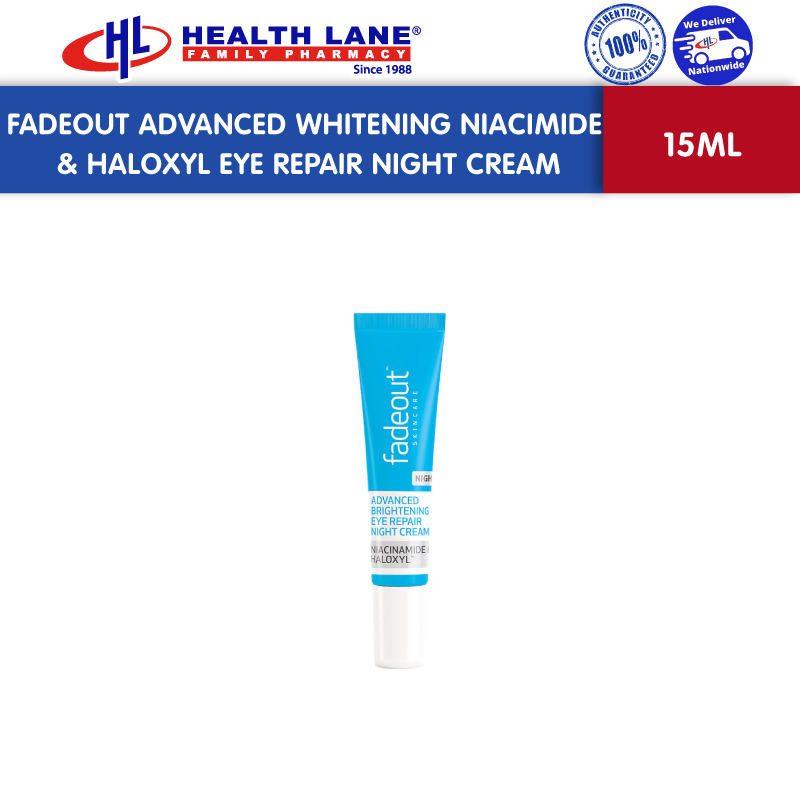 FADEOUT ADVANCED WHITENING NIACIMIDE & HALOXYL EYE REPAIR NIGHT CREAM