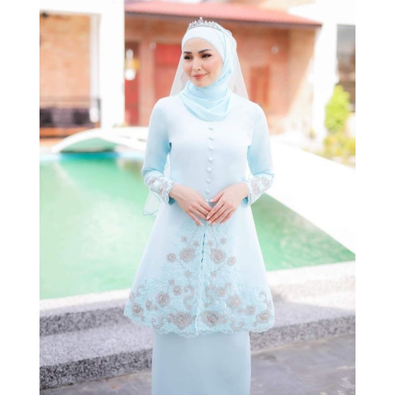 HIJABISTAHUB DARIANI KEBAYA SULAM BRIDE SERIES BAJU NIKAH / BAJU TUNANG ...